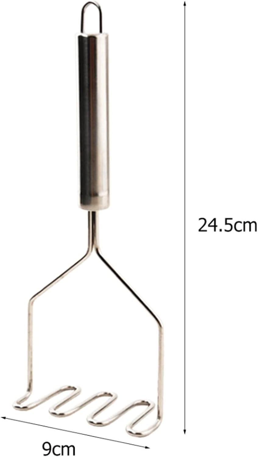 Masher 1Pcs Stainless Steel Kitchen Gadget Potato Masher Press Cooking Tool Mashed Potatoes Wavy Pressure Ricer Kitchen Accessories Mashers