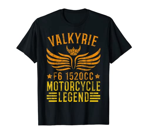 Vintage Valkyrie Motorcycle F6 1520cc Biker Mechanic Gift T-Shirt