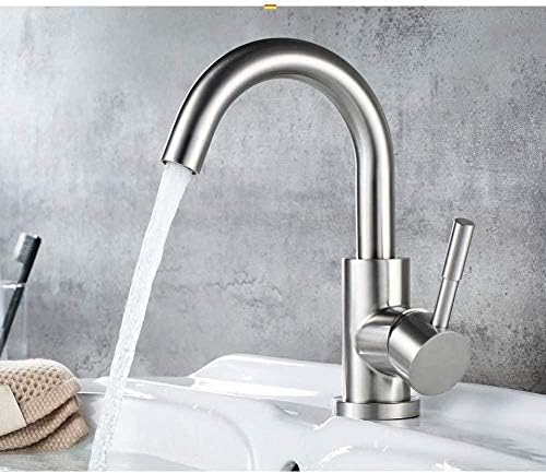 Mitigeur de lavabo tournant pour une salle de bain moderne et familiale