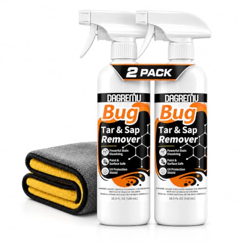 Bug and Tar Remover for Cars - Powerful Stain Dissolving Spray for…