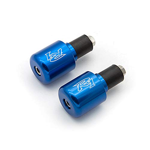 Procnc Motorcycle Handlebar Handle Bar Ends Plug Slider Fit For Yamaha Yzf R1 1998 1999 2000 2001 2002 2003 2004 2005 2006 2007 2008 2009 2010 2011 2012 2013 2014 2015 2016 (Blue) #TOP2