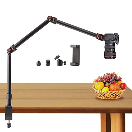 AISIMEE Overhead Camera Mount Desk Stand with 1/4“ 3/8