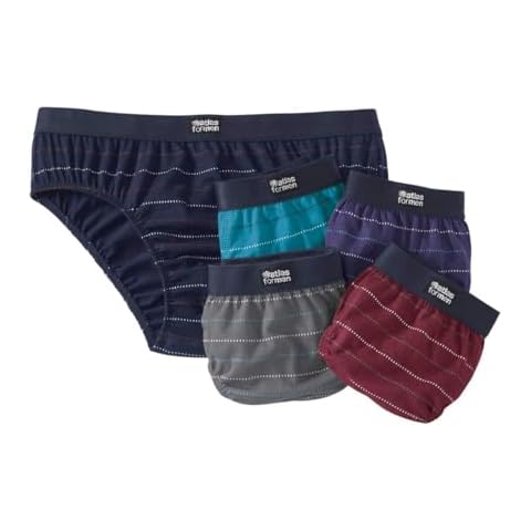 ATLAS FOR MEN Pack of 5 Striped Briefs Cover