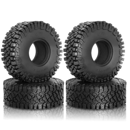 Pneus de boue RC 118mm pour Axial TRX4 en randonnée forêt