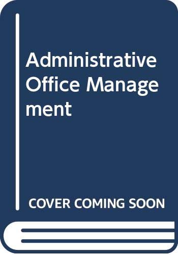 Buy Administrative Office Management — BookShops.in