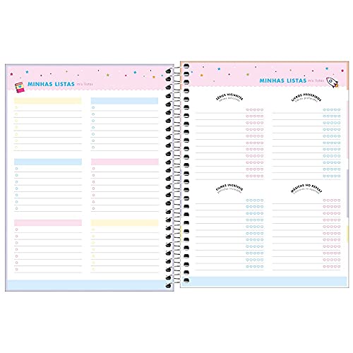 AGENDA ESPIRAL PLANNER HAPPY LILAS 2021 - TILIBRA