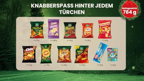 Intersnack Adventskalender 2026 784 g – Bild 2
