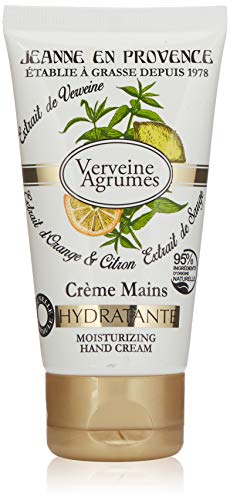 Jeanne en Provence - Hand Cream - Verbena citrus - tillverkad i Frankrike - 75 ml