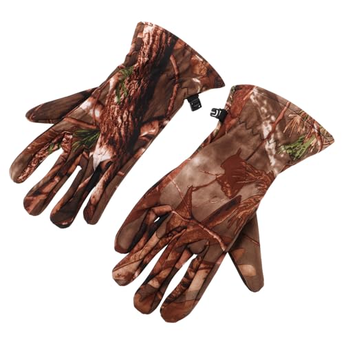 UPKOCH Guantes de Esquí Impermeables para Hombre, Térmicos y Resistentes al Viento, Camuflaje Estilo Militar, Talla XL, Ideales para Snowboard, Caza y Deportes de Montaña al Aire Libre