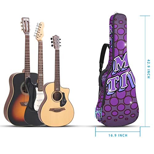 Housse de protection rembourrée pour guitare classique acoustique Motif nature rétro, Multicolore 06, 42.9×16.9×4.7 in… - Les Beatles, Paul McCartney, John Lennon, RIngo Starr, George Harrison Housse de protection rembourrée pour guitare classique acoustique Motif nature rétro, Multicolore 06, 42.9x16.9x4.7 in… – Image 6
