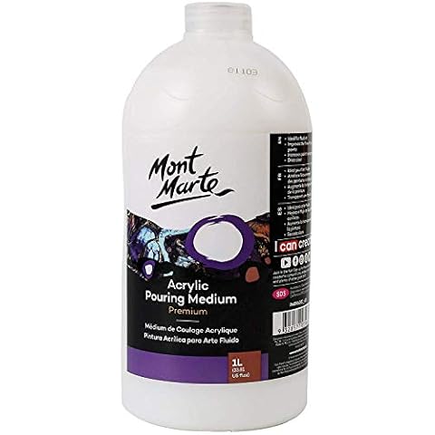Mont Marte Premium Acrylic Pouring Medium 1L (33.8oz) Cover
