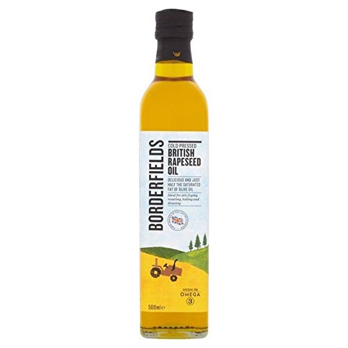 Borderfields Cold Pressed British Rapeseed Oil 500ml