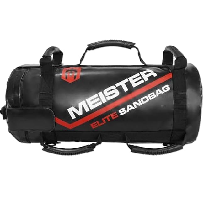 Meister 50lb Elite Fitness Sandbag Package w/ 3 Removable Kettlebells