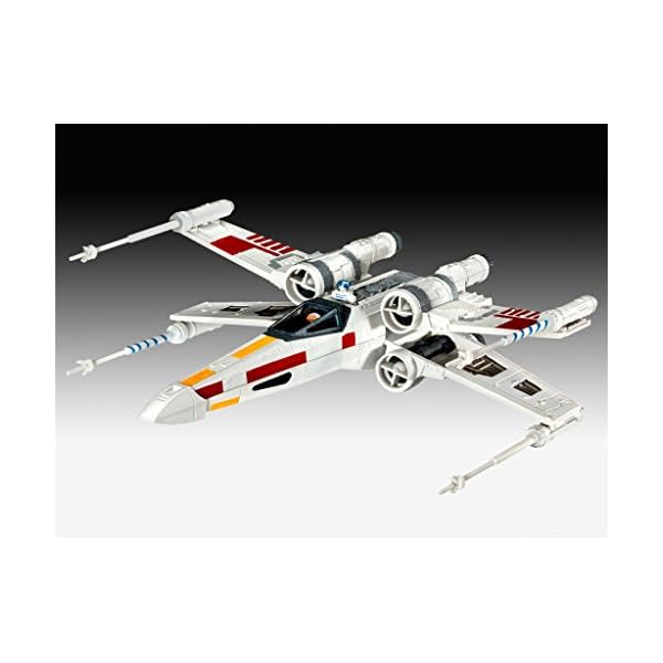 Revell Revell_63601 Modellbausatz Star Wars X-Wing Fighter im Maßstab 1:112, Level 3, originalgetreue Nachbildung mit… – Bild 8