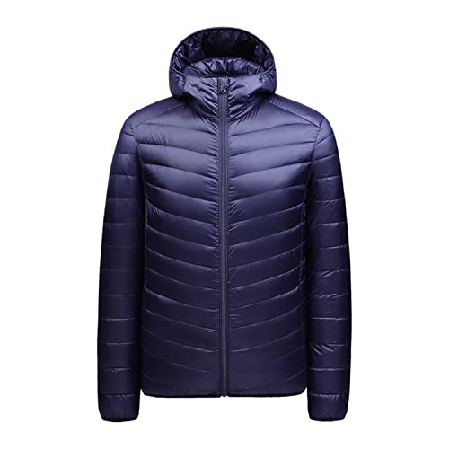 ZZSRJ Giacca Leggera da Uomo in Piumino con