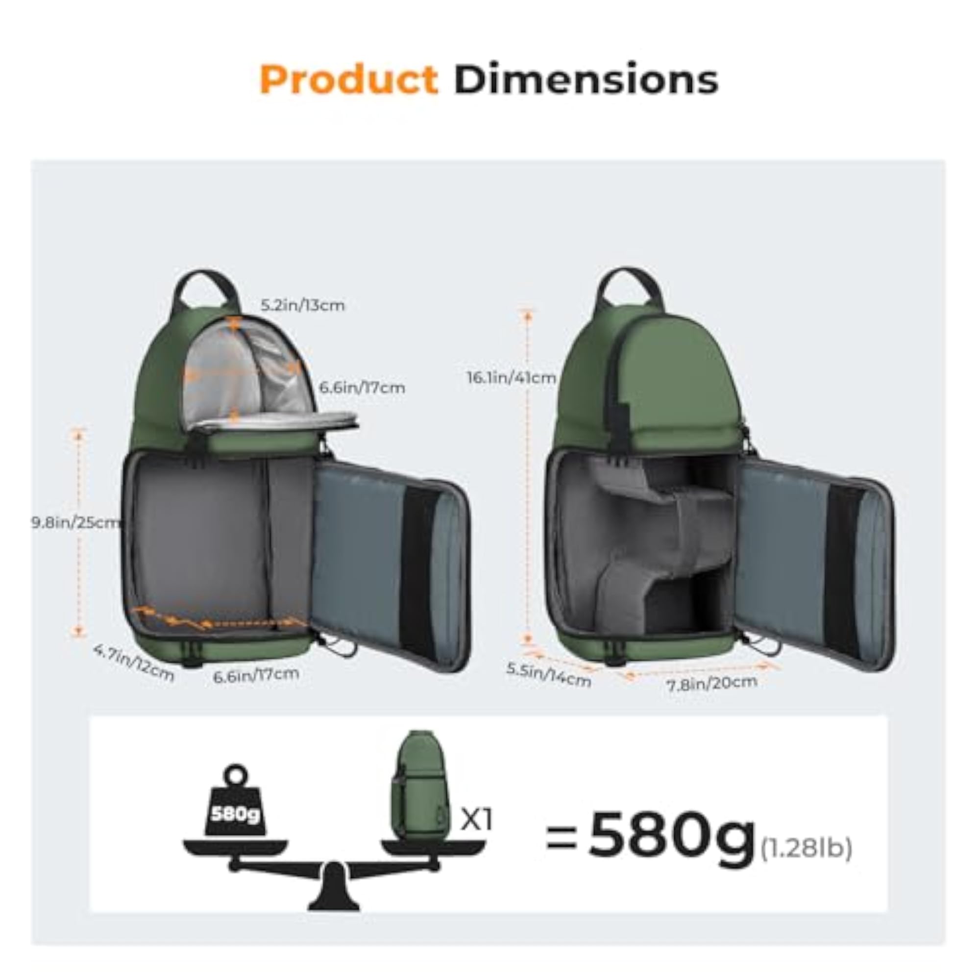 Waterproof Camera Sling Bag for DSLR/SLR/Mirrorless Cameras
