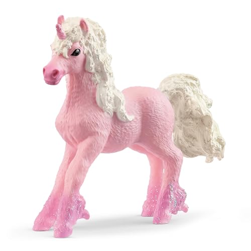 schleich BAYALA | BlĂĽten Einhorn Fohlen 70832 | ab 5 Jahren | 3 x 9 x 8 cm