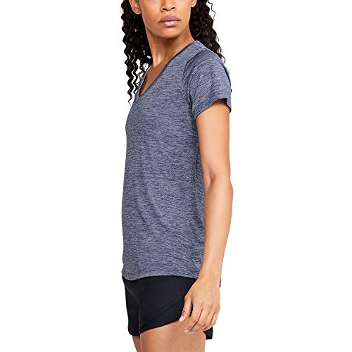 Image of Under Armour Womens Tech V-Neck Twist Short-Sleeve T-Shirt