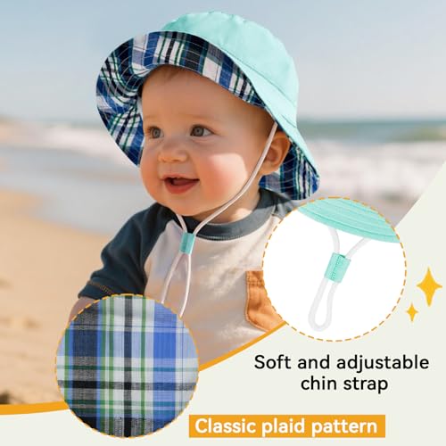 Image of Durio Soft Warm Knitted Baby Hats Caps Cute Cozy Chunky Winter Infant Toddler Baby Beanies for Boys Girls