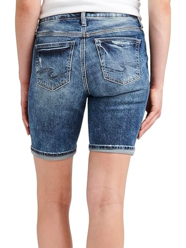 Short Elyse Mid Rise Silver Jeans Co la solution denim confort taille 25