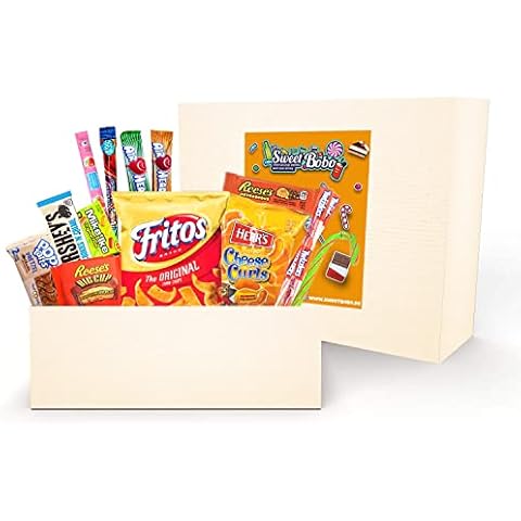 USA Süßigkeiten und Snack Box - 14 typische Süßigkeiten und Snack aus den USA - Twinkies, Reeses, Pop-Tarts und viele andere Leckereien Cover