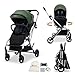 Neobreez OCTA 360° Rotate Seat Reversible Lightweight Stroller,Compact Travel Toddler Baby Stroller,Reversible Handle Baby Trolley,Two-Way Stroller,One-Hand Fold,UPF 50+ Canopy,0-4 Yrs, 22kg, 3yr Wty