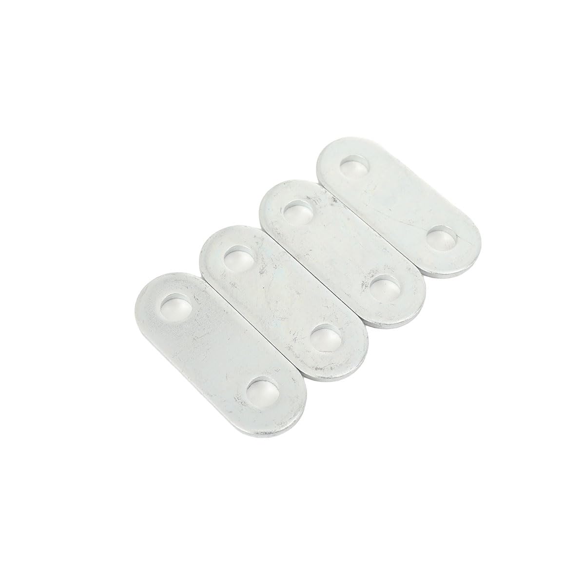 Anhänger-Blattfeder-Kit, 2 Stück Ersatz für SW4B 4-Blatt-Anhängerfeder, Blattfeder Montageset und U -Bolzen Hanger Kit für 3500 lbs Einzelachse, Anhängerachse Suspension Kit
