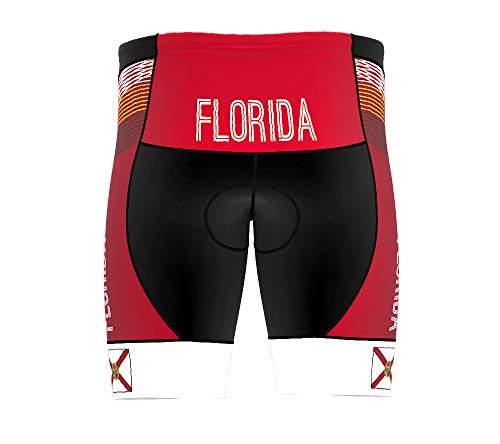 Florida Bike Cycling Pro Shorts para Hombre miniatura 4