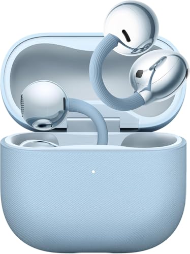 Image of Huawei FreeClip 2, Open-Ear Headphones, Wireless Bluetooth Headphones, Especially Lightweight for All-Day, 38 Hours Battery Life, iOS & Android, IP57, Blue