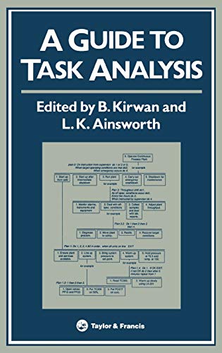 A Guide To Task Analysis: The Task Analysis Working Group view 2