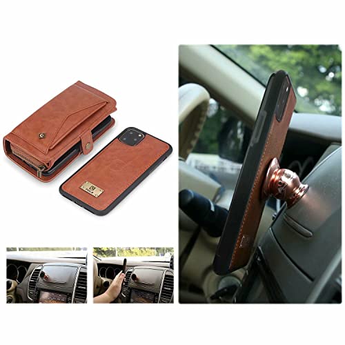Étui portefeuille iPhone 13 Pro protection intégrale cuir chic