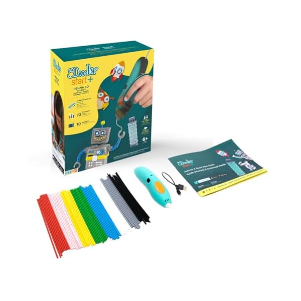 3DOODLER Start+ Essentials (2022) 3D Pen Kids, Easy to Use, Learn from Home Art Activity Set, Educational STEM Toy for Boys & Girls Ages 6+ – Image 3