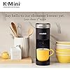 Keurig K- Slim Single Serve K-Cup Pod Coffee Maker, Multistream Technology, White & K-Mini Single Serve Coffee Maker, Black