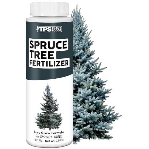 Spruce Tree Fertilizer – Liquid Plant Food for Rich Green Needles, Stronger Roots & Healthy Evergreen Growth, 8 oz