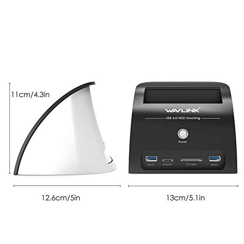 Dock Station Para HD com Leitor de cartões WavLink C2