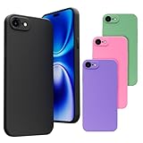 Capa Capinha Case Compatível Apple iPhone 7/8 Silicone Veludo Premium [2ASHOP] (PRETO)