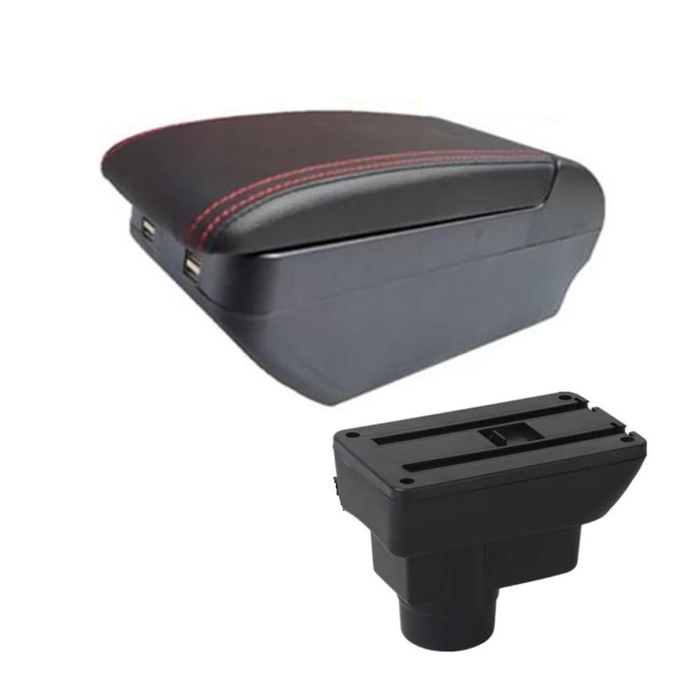 AIERDEYP Car Armrest Box For Opel For Corsa D 2011-2017 2018 2019