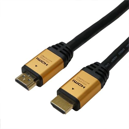 (11個まとめ売り) HORIC HDMIケーブル 5m ゴールド HDM50-128GD