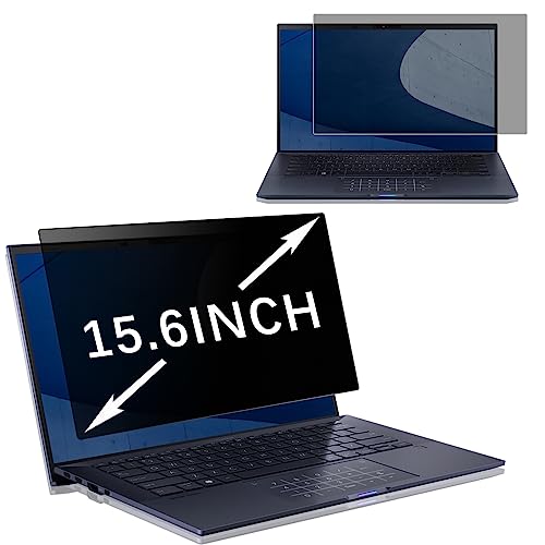 Filtro de privacidad premium para laptop de 15.6 pulgadas con alta nitidez frontal
