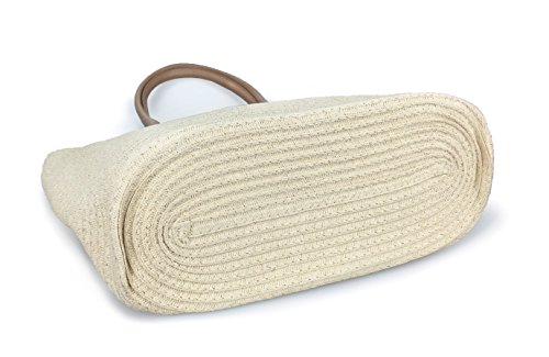 Bolso Tote de Verano para Mujer en Rattan miniatura 6