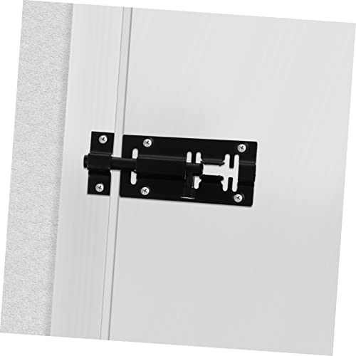 YARNOW 4Pcs Plugue Fechaduras De Porta Deslizante Fechaduras De Porta Sem Chave Parafuso De Bloqueio