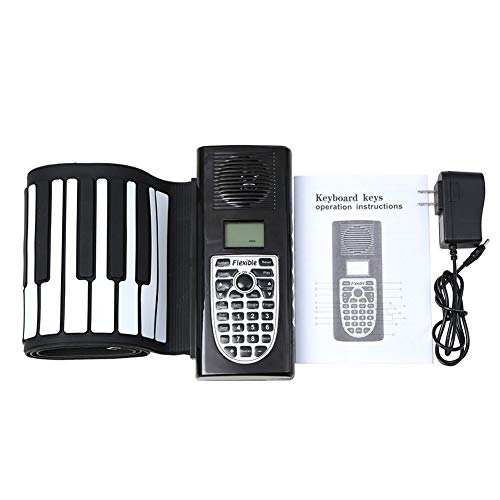 HUIYING 61-Key Main Piano Roll Portable Flexible Roll Up Piano Électrique Piano Piano Jouet avec Klaxon Enfants Adultes Clavier en Silicone Lumières Thicken Piano - Les Beatles, Paul McCartney, John Lennon, RIngo Starr, George Harrison HUIYING 61-Key Main Piano Roll Portable Flexible Roll Up Piano Électrique Piano Piano Jouet avec Klaxon Enfants Adultes Clavier en Silicone Lumières Thicken Piano