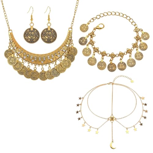 Oerphh Damen Schmuck Wahrsagerin Accessoires (5)