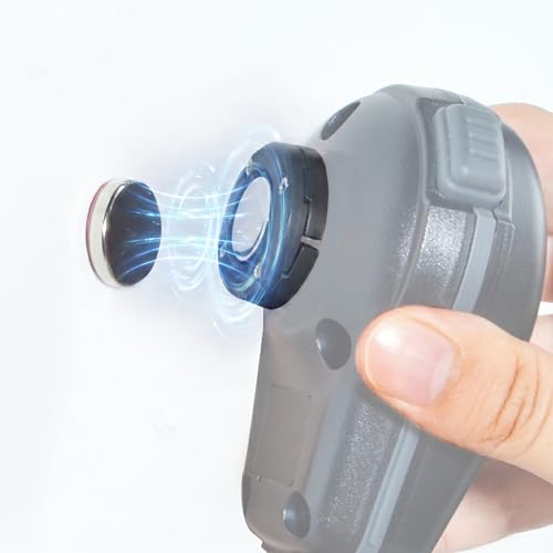 Image of Universal Magnetic CB Radio Microphone Mount, Heavy Duty No-Drill Two-Way Radio Mic Holder Clip with Adhesive and Neodymium Magnet for Car, Truck, RV, Boat for Motorola Kenwood Midland Mic