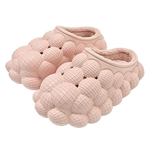 Slippers femmes coton d'hiver pour soulager les pieds froids à la maison