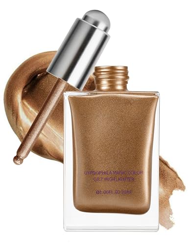 Erinde Líquido iluminador corporal, con partículas finas y brillantes, resistente al agua y de larga duración, resplandor radiante para rostro y cuerpo, ideal para fiestas, carnaval y bailes, festival