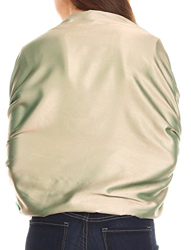 Sakkas Carine Reversible Soft Solid Slight Shimmer Pashmina/Shawl/Wrap/Stole2