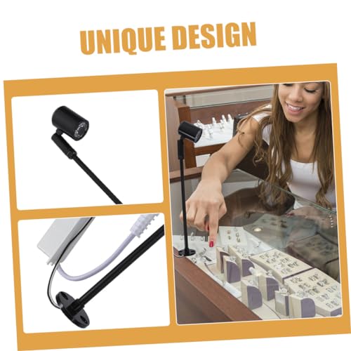 Foco LED pequeño con protección ocular y diseño de aluminio ajustable 4