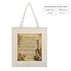 Music Notes on Old Paper Tote Bag for Women Men Stylish Travel Work Handbag Big Capacity Shoulder Bag Reusable Grocery Shopping Bags Large Size Canvas Crossbody for Gym #3