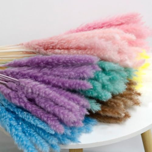 Pampas Grass Large Home Decor Elegant Artificial Pampas Grass miniatura 4